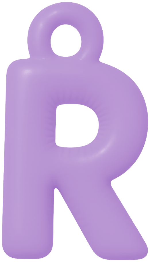 FUNKY LETTER CHARM N-Z