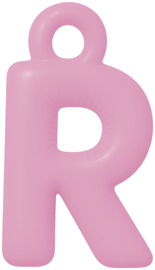 FUNKY LETTER CHARM N-Z