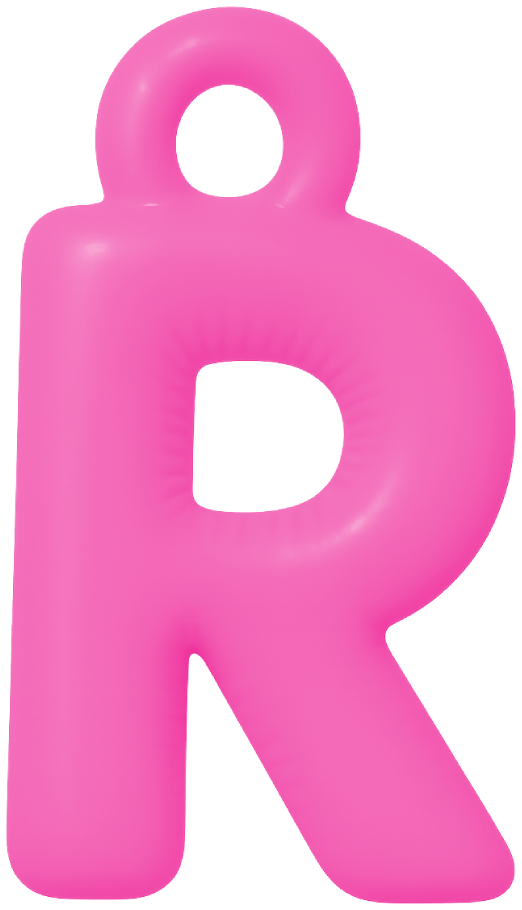 FUNKY LETTER CHARM N-Z