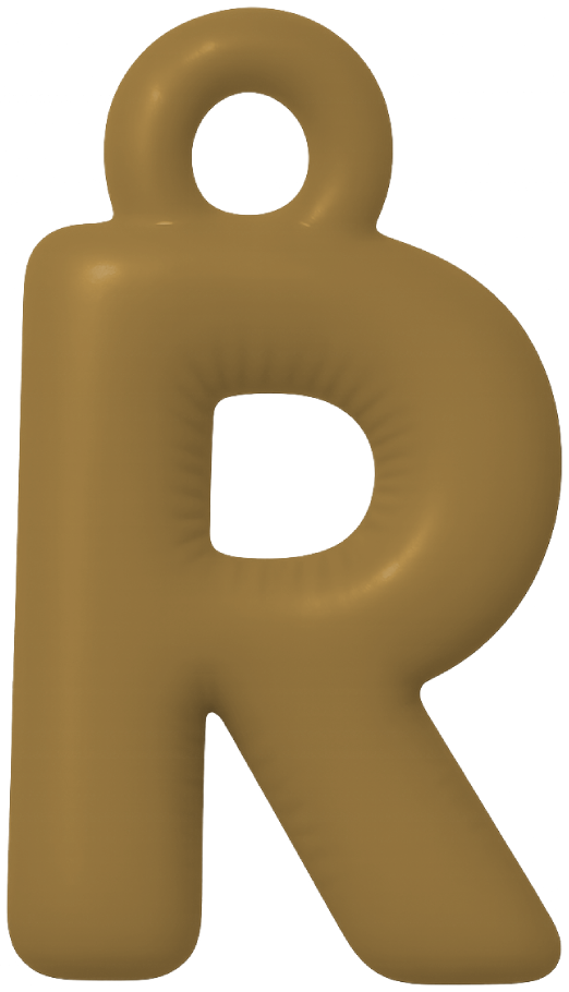 FUNKY LETTER CHARM N-Z