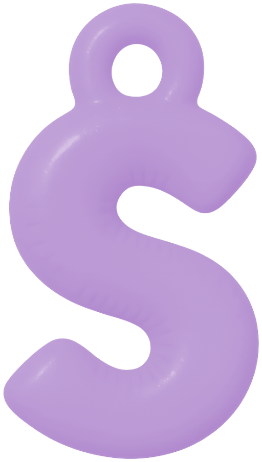 FUNKY LETTER CHARM N-Z