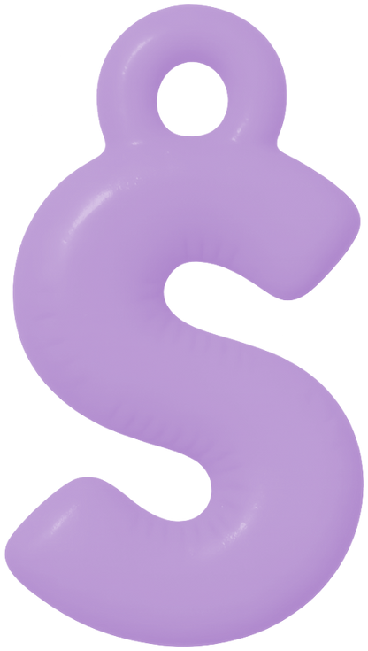 FUNKY LETTER CHARM N-Z