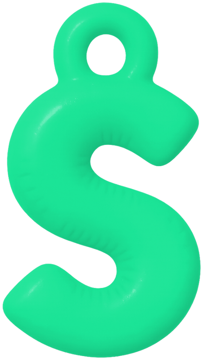 FUNKY LETTER CHARM N-Z