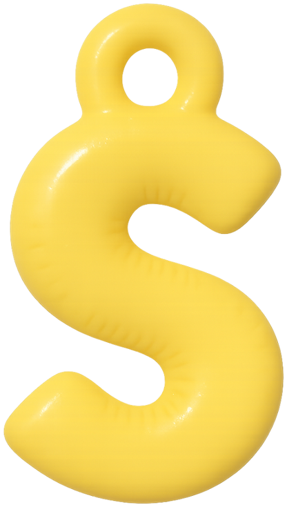 FUNKY LETTER CHARM N-Z