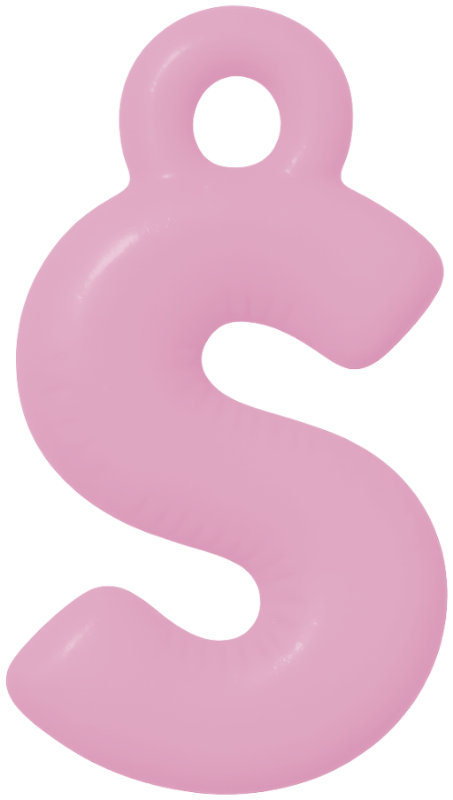 FUNKY LETTER CHARM N-Z