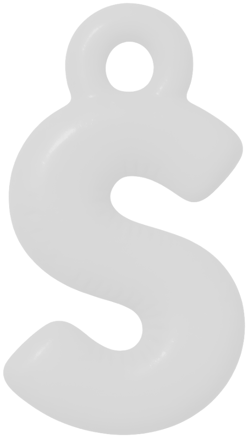 FUNKY LETTER CHARM N-Z