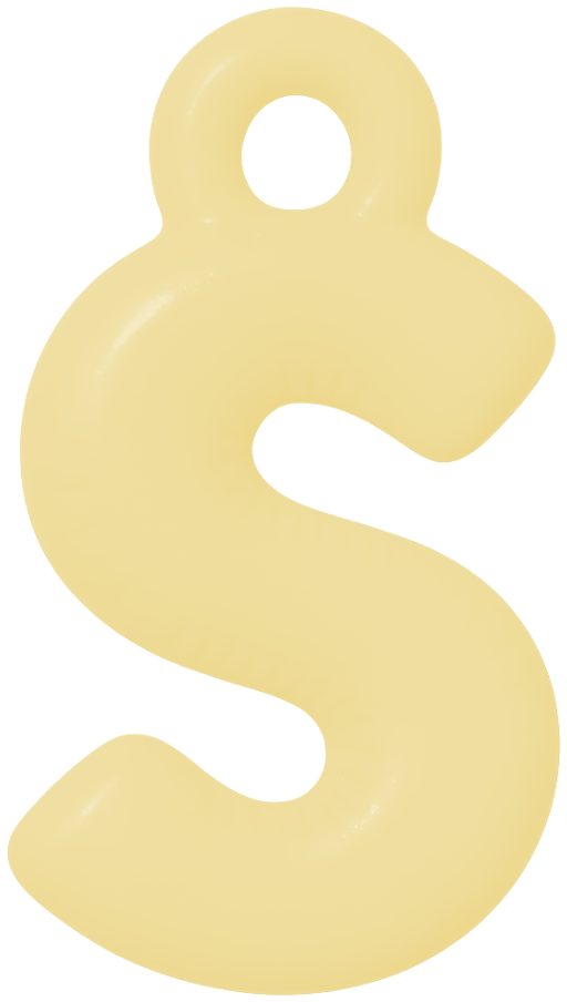 FUNKY LETTER CHARM N-Z