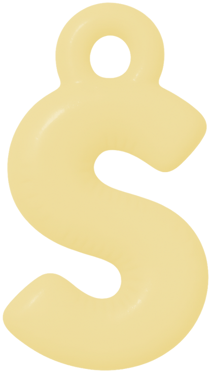 FUNKY LETTER CHARM N-Z