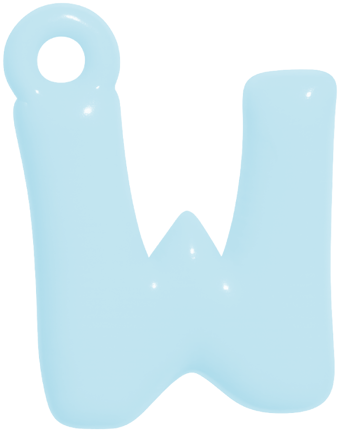 FUNKY LETTER CHARM N-Z