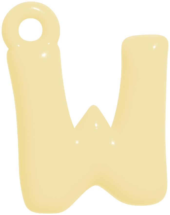 FUNKY LETTER CHARM N-Z