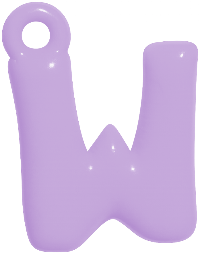 FUNKY LETTER CHARM N-Z