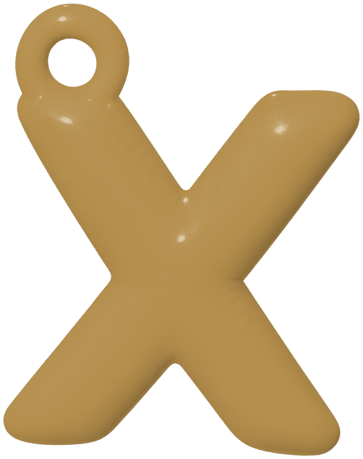 FUNKY LETTER CHARM N-Z