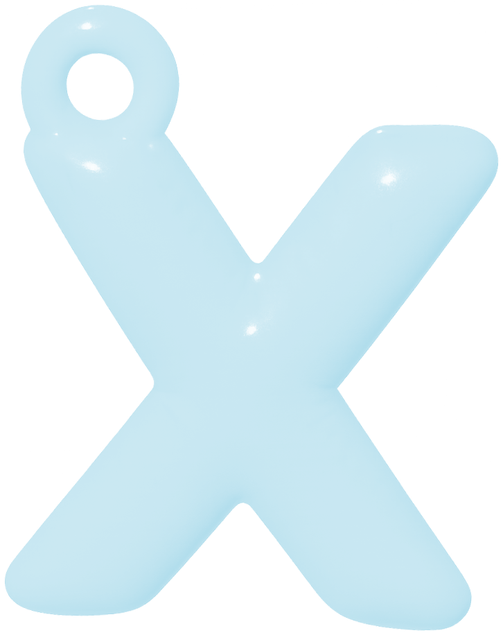 FUNKY LETTER CHARM N-Z