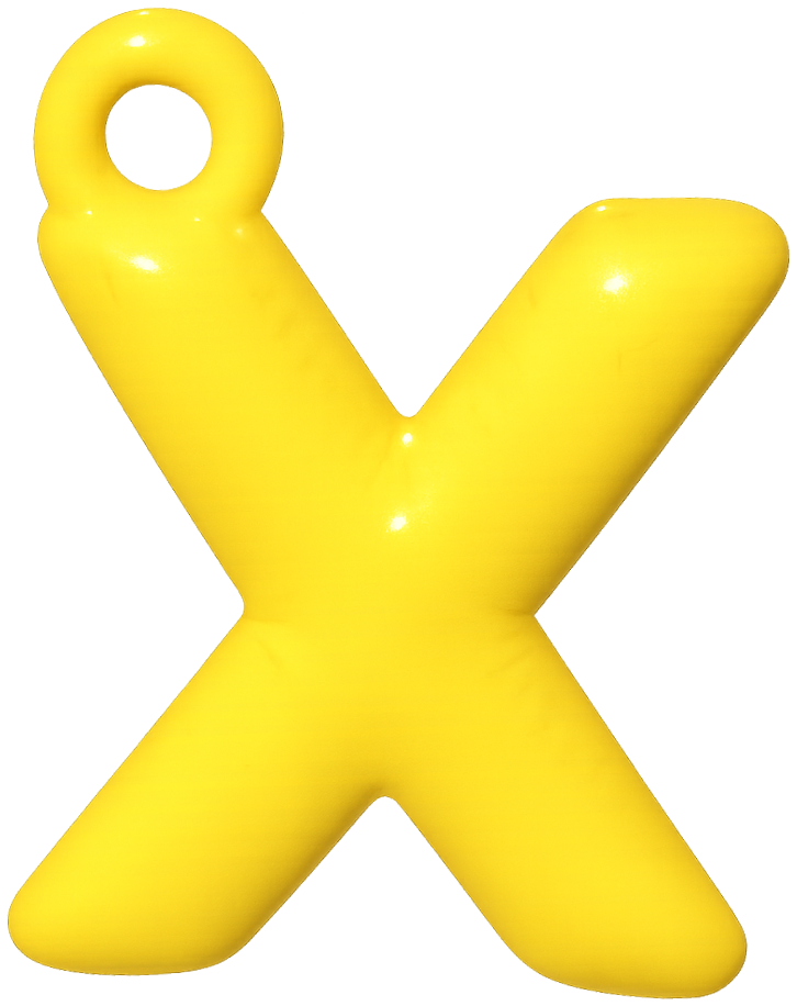 FUNKY LETTER CHARM N-Z