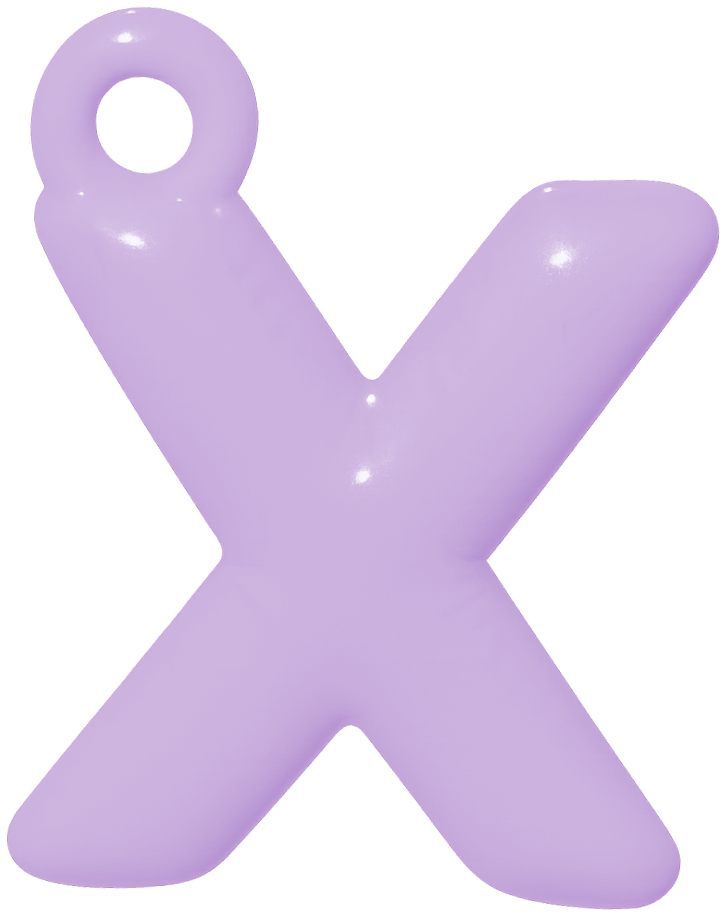 FUNKY LETTER CHARM N-Z