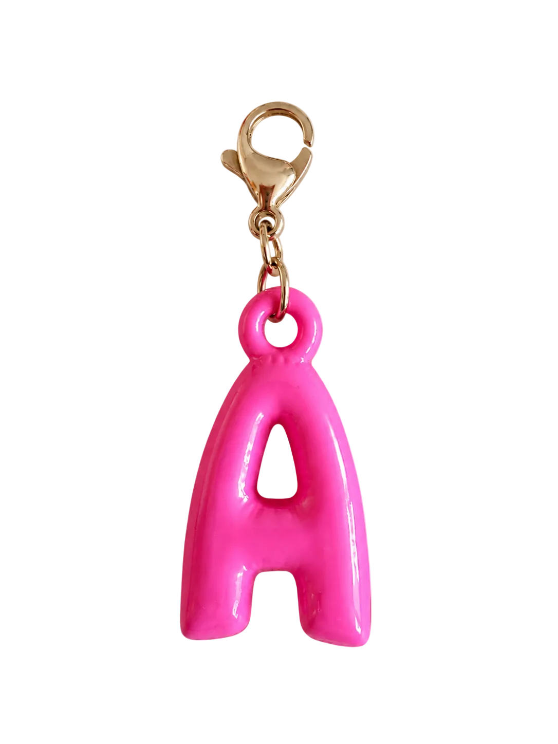 letter charm millie madness on a clasp