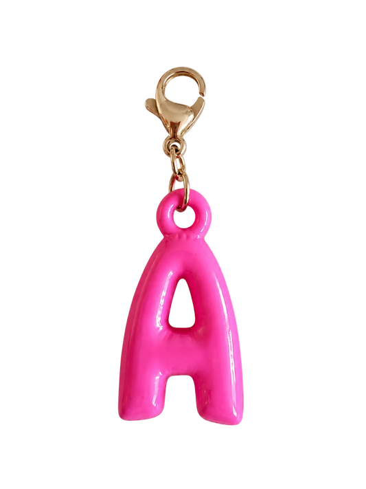 letter charm millie madness on a clasp