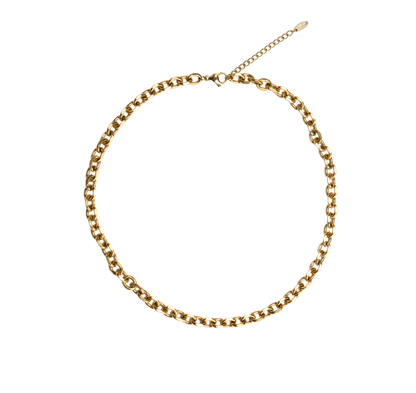 gold neck chain stainless steel necklace