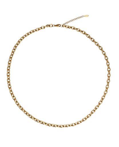 long neckchain gold stainless steel