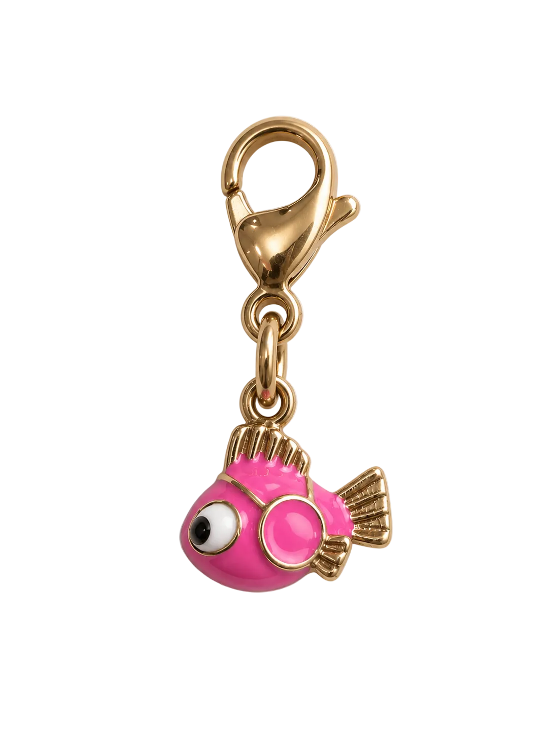 PINK FISH CHARM