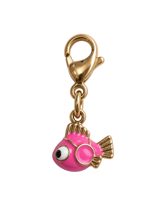 PINK FISH CHARM
