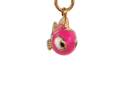 PINK FISH CHARM
